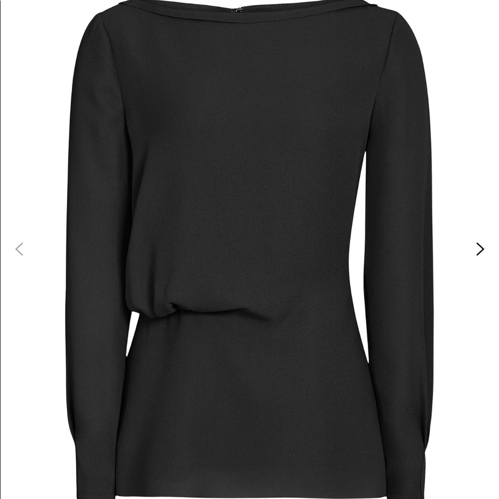 Black Reiss Nina Draper Top UK size 10, US size 6